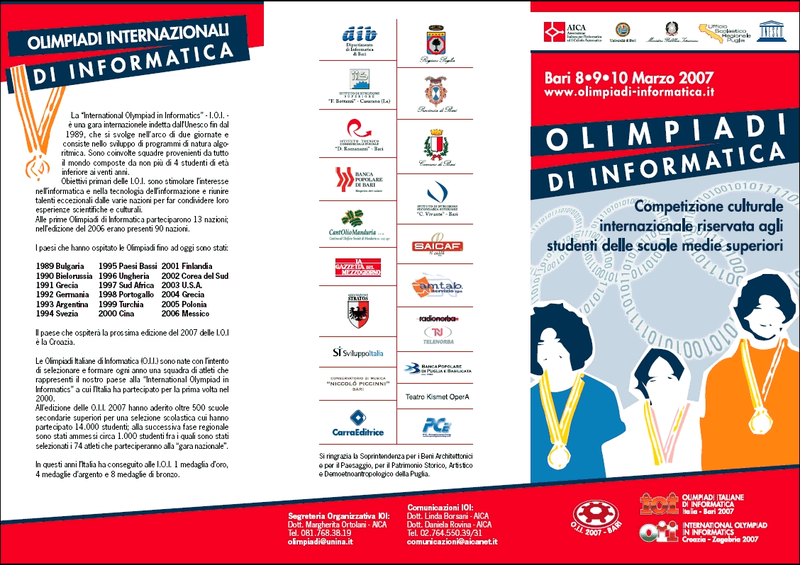 Olimpiadi italiane 2007